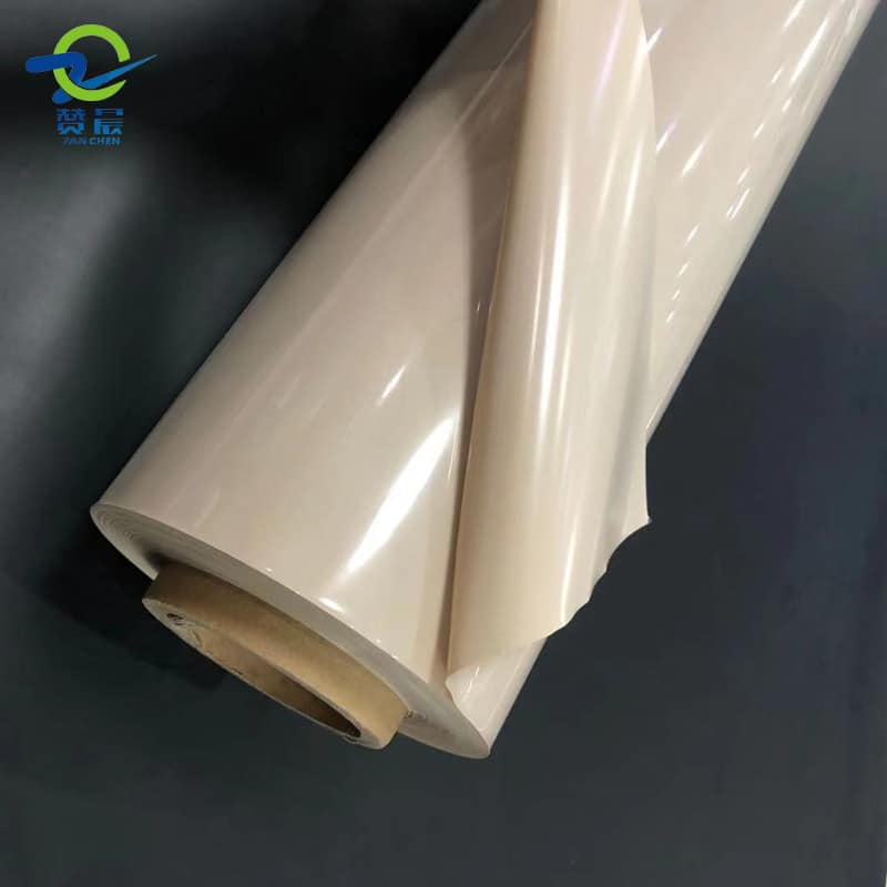 TPU离型膜 杏色 TPU离型膜 杏色